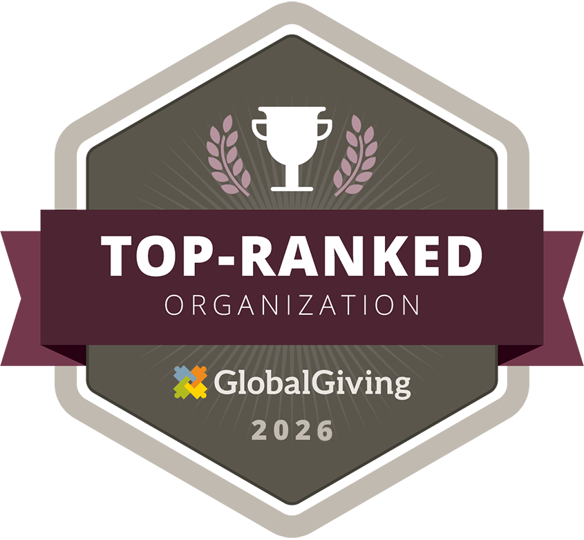 GlobalGiving Top-Ranked Organization 2026 badge