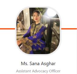 Ms. Sana Asghar