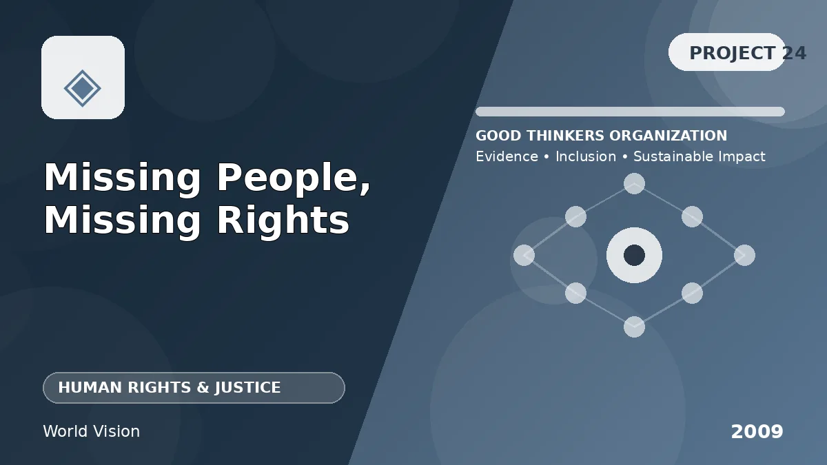 Missing People, Missing Rights